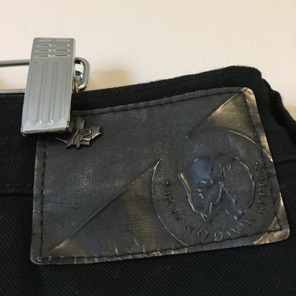 Buffalo David Bitton Black Sam-X Slim Straight Stretch Jeans - Picture 7 of 15